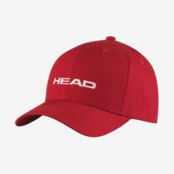 Czapka Head Promotion. Czerwone czapki męskie HEAD, bez wzorów, z bawełny. Za 63.80 zł.