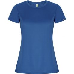 Damska Koszulka Sportowa Imola. Niebieskie topy sportowe damskie ROLY, xl, bez wzorów, bez ramiączek. Za 34.99 zł.