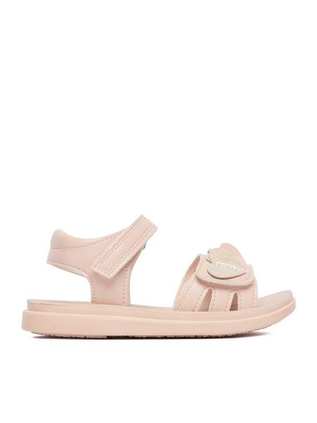 DeeZee Sandały CEO-CSS20370-18 Różowy. Czerwone sandały dziewczęce DeeZee, ze skóry, bez zapięcia. Za 69.99 zł.