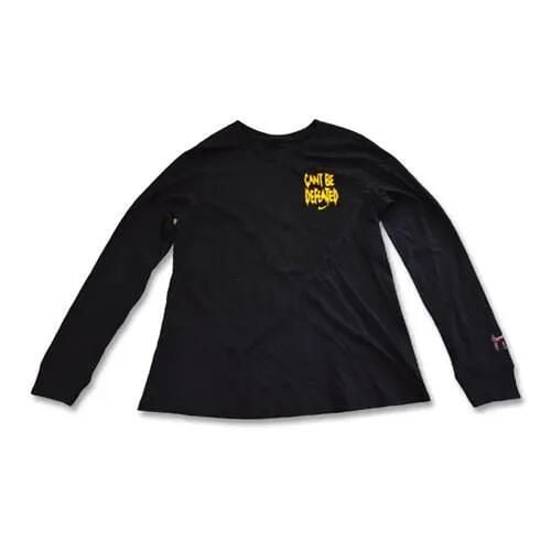 Koszulka sportowa damska Nike Hbr Longsleeve T-shirt Wmns Black. Czarne bluzki sportowe damskie Nike, s, bez wzorów, z bawełny, bez ramiączek. Za 192.00 zł.
