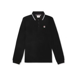 Koszulka polo z długim rękawem Fila Biella Regular. Czarne koszulki męskie z długim rękawem Fila, xl, z materiału. Za 322.75 zł.