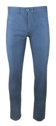 Wiosenno-Letnie, Bawełniane Spodnie (Chinos) - Pako Jeans - Niebieskie. Niebieskie spodnie materiałowe męskie Pako Jeans, bez wzorów, z bawełny. Za 199.00 zł.