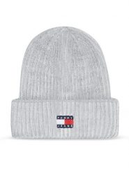 Tommy Jeans Czapka AW0AW16785 Szary. Szare czapki zimowe damskie Tommy Jeans, z jeansu. Za 199.99 zł.