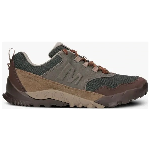 Merrell Annex Recruit buty męskie, khaki, rozmiar 41,5. Brązowe buty trekkingowe męskie MERRELL, z gumy, bez zapięcia, outdoorowe. Za 379.99 zł.