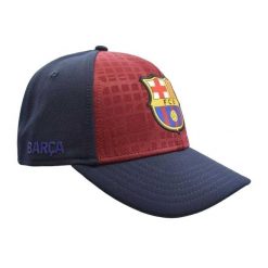 Męska Czapka Z Daszkiem Blaugrana. Czarne czapki męskie FC Barcelona, bez wzorów. Za 190.99 zł.