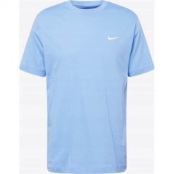 Koszulka sportowa męska Nike BV0507548. Niebieskie t-shirty sportowe męskie Nike, m, z bawełny, bez ramiączek. Za 166.00 zł.
