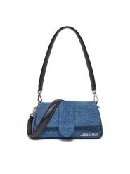 JACQUEMUS Torebka Le Petit Bambimou 241BA388 Niebieski. Niebieskie torebki klasyczne damskie JACQUEMUS, bez wzorów, z materiału, bez dodatków. Za 3,169.00 zł.