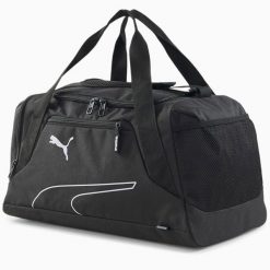 Torba sportowa PUMA FUNDAMENTALS SPORTS BAG 079230-01. Czarne torby męskie na ramię Puma, bez wzorów, z materiału, na ramię, duże. Za 75.00 zł.