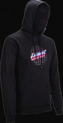 Bluza z kapturem LEATT Hoodie Core. Czarne bluzy z kapturem męskie LEATT, na jesień, l, z materiału. Za 258.30 zł.