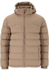 Kurtka z kapturem Whistler Carseno. Brązowe kurtki męskie WHISTLER, l, bez wzorów, z materiału, z kapturem, narciarskie. Za 239.99 zł.