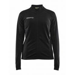 Koszulka treningowa damska Craft Evolve. Czarne t-shirty damskie Craft, l, bez wzorów, z poliesteru, bez kołnierzyka. Za 288.00 zł.