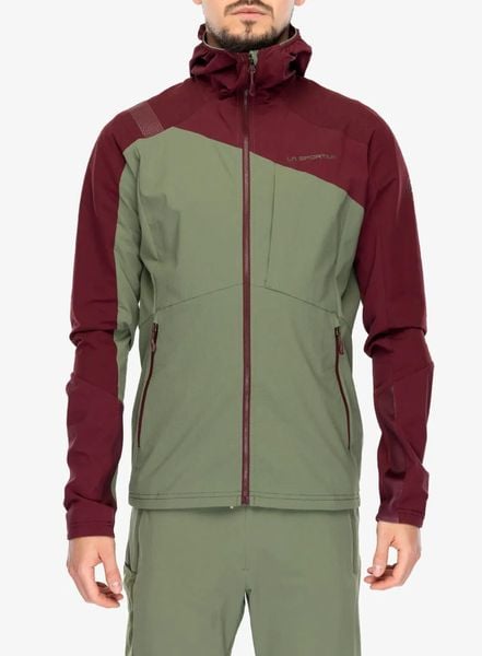 Kurtka softshell La Sportiva Aequilibrium Speed Jacket. Zielone kurtki męskie La Sportiva, m, bez wzorów, z materiału, bez kaptura. Za 961.10 zł.