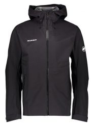 Mammut Kurtka funkcyjna "Outdoor HS" w kolorze czarnym rozmiar: L. Czarne kurtki outdoor męskie Mammut, l, bez wzorów, z syntetyku, bez kaptura. Za 494.95 zł.