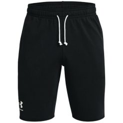 Spodnie treningowe męskie Under Armour Rival Terry Shorts. Białe spodnie sportowe męskie Under Armour, z bawełny. Za 253.00 zł.