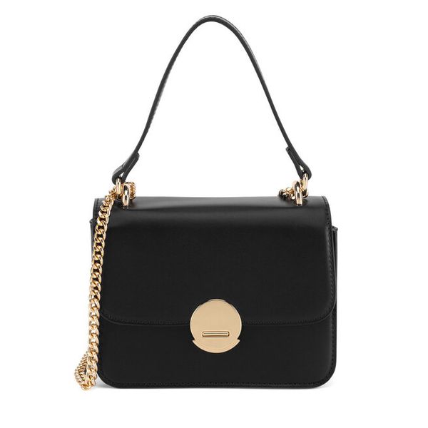 Torebka DeeZee. Czarne torebki klasyczne damskie DeeZee, bez wzorów, bez dodatków. Za 129.99 zł.