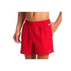 Spodenki krótkie kąpielowe Nike Essential 7. Czerwone kąpielówki męskie Nike, m, bez wzorów, z materiału, do pływania. Za 137.99 zł.