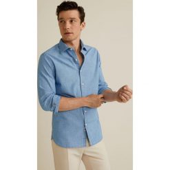 Mango Man - Koszula Nil. Koszule męskie Mango Man, l, bez wzorów, z bawełny, bez kołnierzyka, bez ramiączek. W wyprzedaży za 139.90 zł.