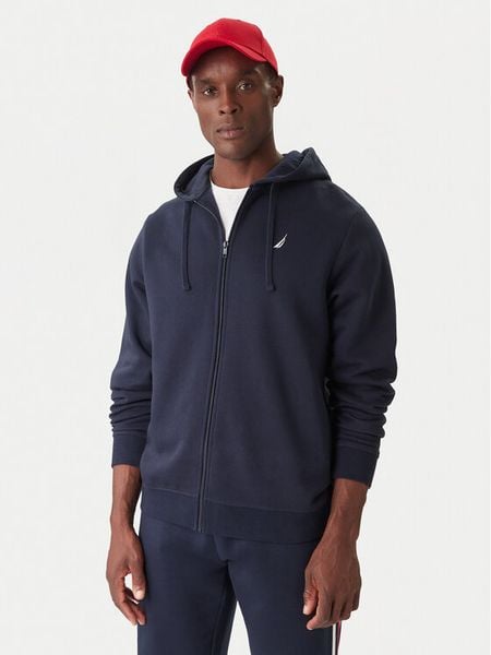Nautica Bluza Winnemucca N1T04065 Granatowy Regular Fit. Niebieskie bluzy bez kaptura męskie Nautica, m, z syntetyku. Za 219.99 zł.