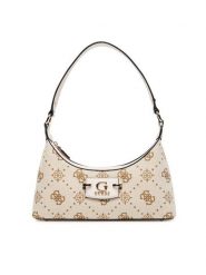 Guess Torebka Neda HWCP96 54170 Beżowy. Brązowe torebki klasyczne damskie Guess, z aplikacjami, z materiału, bez dodatków. Za 329.99 zł.