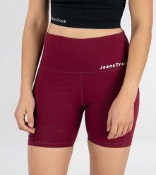 Spodnie Margo Grana Woman. Czerwone spodnie materiałowe damskie JEANSTRACK, z aplikacjami, z gumy, sportowe. Za 149.15 zł.