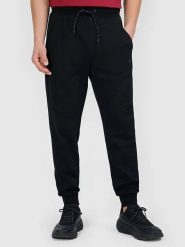 4F Spodnie dresowe w kolorze czarnym rozmiar: S. Czarne spodnie dresowe damskie 4f, s, bez wzorów, z dresówki. Za 67.99 zł.