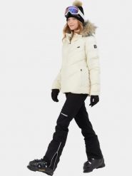 Kurtka Narciarska Damska Fundango Elyra. Czarne kurtki narciarskie i snowboardowe damskie Fundango, m, z aplikacjami, z materiału, bez kaptura, narciarskie. Za 499.00 zł.