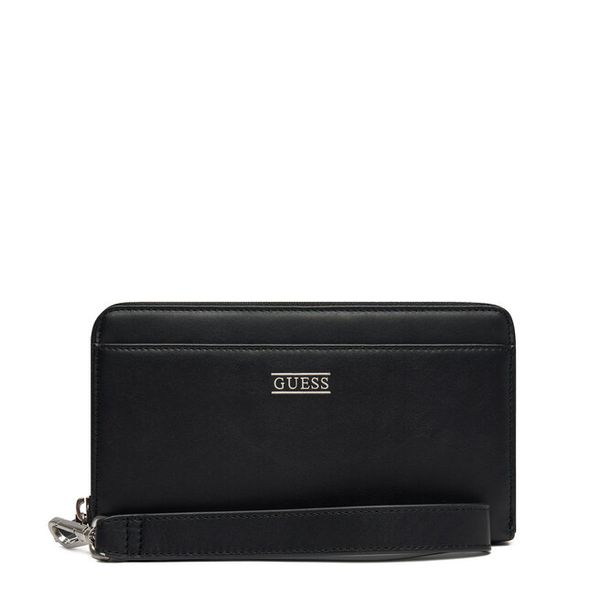 Portfel Guess. Czarne portfele męskie Guess, z aplikacjami. Za 189.99 zł.