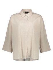 ONLY Koszula w kolorze beżowym rozmiar: XL. Brązowe koszule damskie Only, xl, bez wzorów, z bawełny, bez kołnierzyka, bez ramiączek. Za 104.95 zł.