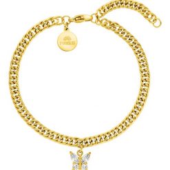 Purelei Purelei Bransoletka Typu Statement Butterfly Bransoletki 1 ct Damski. Czerwone bransoletki damskie Purelei, srebrne. Za 130.69 zł.