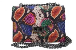 Listonoszka skórzana BARBERINI'S 970-31 kolorowa. Czarne shopper bag damskie Barberinis, bez wzorów, ze skóry, bez dodatków. Za 269.99 zł.