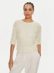 Bruuns Bazaar Bluzka Ignas BBW3960 Écru Regular Fit. Bluzki damskie Bruuns Bazaar, xs, bez wzorów, z syntetyku, bez ramiączek. Za 219.99 zł.