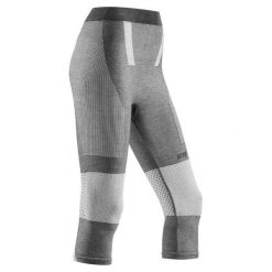 Zimowe legginsy sportowe 3/4 nogawki CEP damskie. Szare bielizna termoaktywna damska CEP, m, bez wzorów, z materiału. Za 299.00 zł.