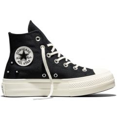 Buty sportowe Converse Chuck Taylor All Star Lift. Czarne buty sportowe na co dzień męskie Converse, bez zapięcia. Za 590.00 zł.