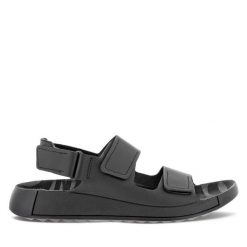 Sandały ECCO. Czarne sandały męskie ECCO, bez zapięcia. Za 409.99 zł.