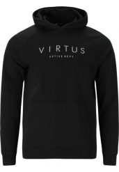 Bluza z kapturem Virtus Bold. Czarne bluzy sportowe męskie VIRTUS, l, z bawełny. Za 238.00 zł.