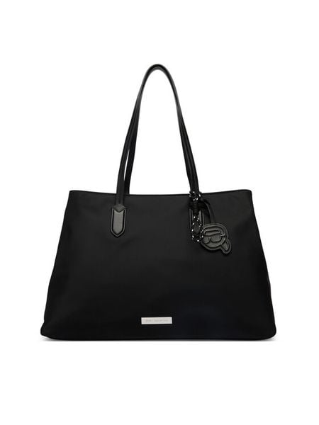 KARL LAGERFELD Torebka B2W30064 Czarny. Czarne torebki klasyczne damskie Karl Lagerfeld, bez wzorów, z materiału, bez dodatków. Za 669.99 zł.