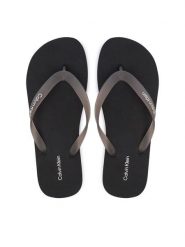 Calvin Klein Japonki Beach Thong Slide HM0HM02105 Czarny. Czarne klapki i japonki męskie CALVIN KLEIN, z syntetyku. Za 149.99 zł.