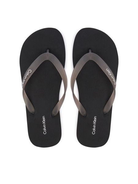Calvin Klein Japonki Beach Thong Slide HM0HM02105 Czarny. Czarne klapki i japonki męskie CALVIN KLEIN, z syntetyku. Za 149.99 zł.