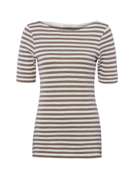 Marc O'Polo Koszulka Kobiety Bawełna brązowy, S. Brązowe t-shirty damskie Marc O´Polo, s, bez wzorów, z bawełny, bez kołnierzyka. Za 169.95 zł.