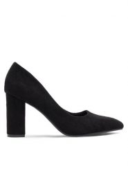 Jenny Fairy Czółenka LAURA HJBY221236 Czarny. Czarne czółenka damskie Jenny Fairy, bez wzorów, z materiału, bez obcasa. Za 119.99 zł.