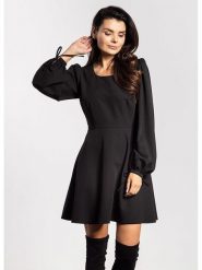 Awama Sukienka w kolorze czarnym rozmiar: S. Czarne sukienki damskie Awama, s, bez wzorów, bez kołnierzyka, bez ramiączek, mini. Za 136.45 zł.