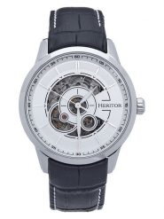 Heritor Zegarek automatyczny "Davies" w kolorze srebrno-granatowym rozmiar: onesize. Niebieskie, analogowe zegarki męskie Heritor, ze stali. Za 491.99 zł.