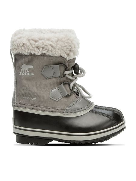 Sorel Śniegowce Yoot Pac™ Nylon Wp 2114112053 Szary. Szare buty zimowe chłopięce Sorel, z materiału. Za 349.99 zł.