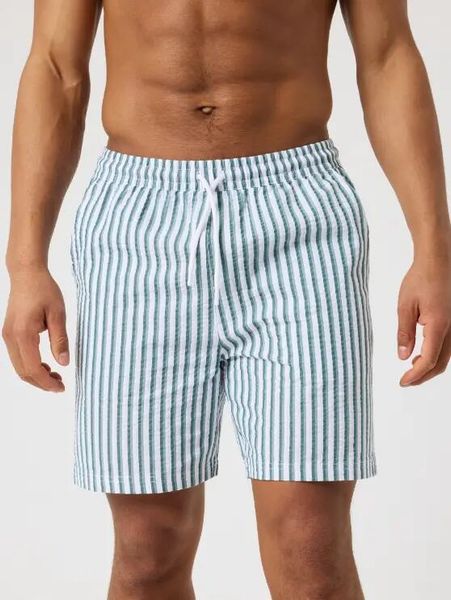 Bjorn_borg BORG SEERSUCKER RESORT SHORTS w paski BB 7 STRIPE 1. Szorty męskie Björn Borg, na lato, bez wzorów. Za 346.00 zł.