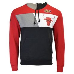 Bluza z kapturem Mitchell & Ness Block Fleece NBA Chicago Bulls. Czarne bluzy z kapturem męskie Mitchell & Ness. Za 286.35 zł.