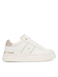 Tommy Hilfiger Sneakersy T3A9-35091-1355X024 D Biały. Białe buty sportowe dziewczęce Tommy Hilfiger, bez wzorów, ze skóry, bez zapięcia. Za 424.99 zł.