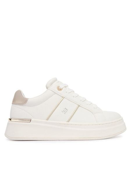Tommy Hilfiger Sneakersy T3A9-35091-1355X024 D Biały. Białe buty sportowe dziewczęce Tommy Hilfiger, bez wzorów, ze skóry, bez zapięcia. Za 424.99 zł.