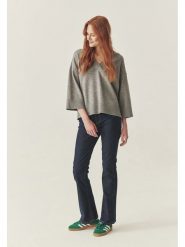 TATUUM Sweter w kolorze szarym rozmiar: L. Szare swetry klasyczne damskie Tatuum, l, bez kołnierzyka. Za 117.73 zł.