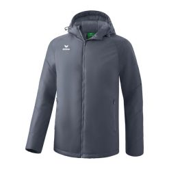 Kurtka zimowa Erima Team Szara Junior. Szare kurtki męskie Erima, na zimę, s, bez wzorów, z materiału, klasyczne, bez kaptura. Za 397.99 zł.