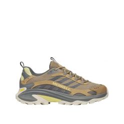 Buty trekkingowe Merrell Moab Speed 2 GTX Marron Gris. Brązowe buty trekkingowe męskie MERRELL, z gore-texu, bez zapięcia, trekkingowe, gore-tex. Za 844.05 zł.